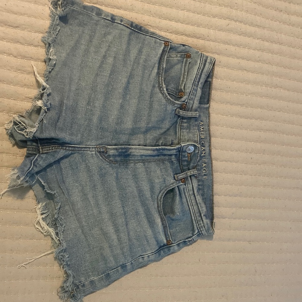 American Eagle Outfitters Light Blue Jean Shorts